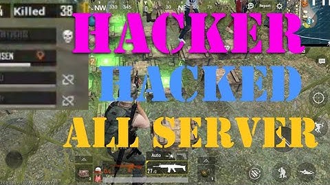 Hacker hacked all the server in crew challenge #pubg mobile