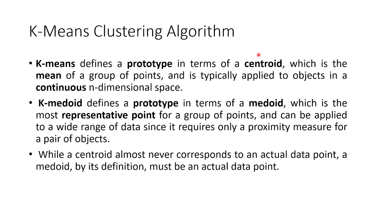 K-Means Clustering Algorithm - YouTube