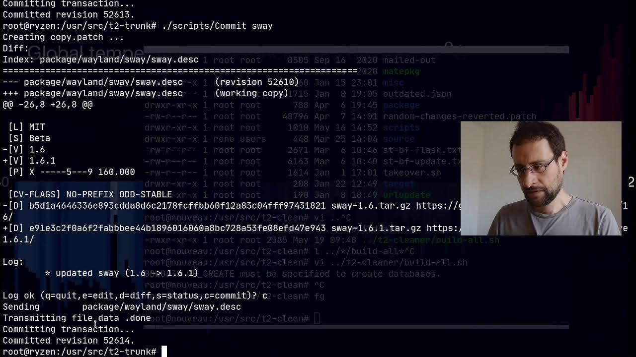 Of course t2 Linux can cross compile even more! Casually working on my ...