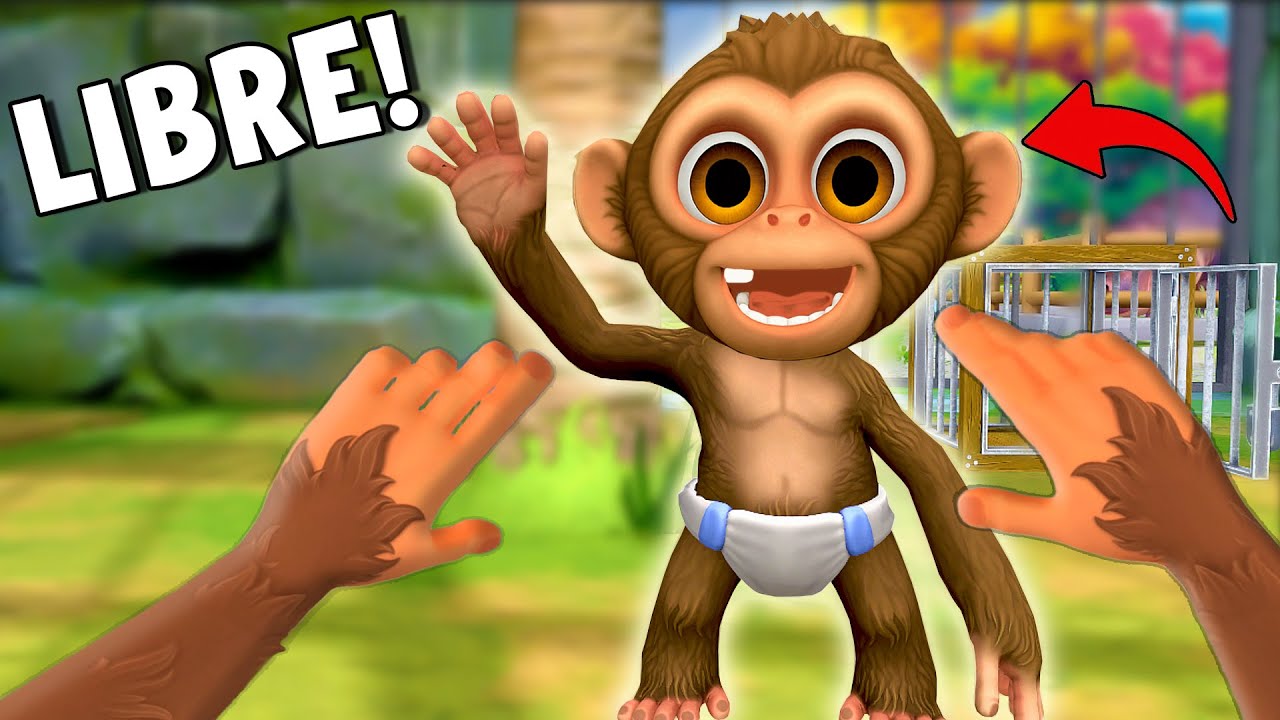 Conseguí LIBERAR al BEBÉ MONO (I Am Monkey VR)