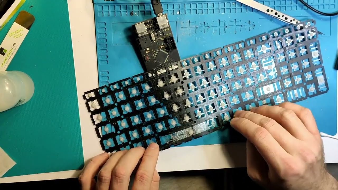 Oprava polité klávesnice notebooku Lenovo. - YouTube
