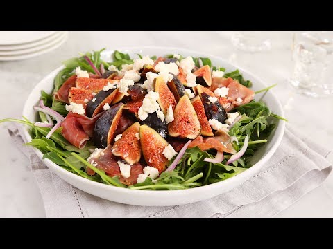 Video: Salad With Pumpkin, Arugula And Figs