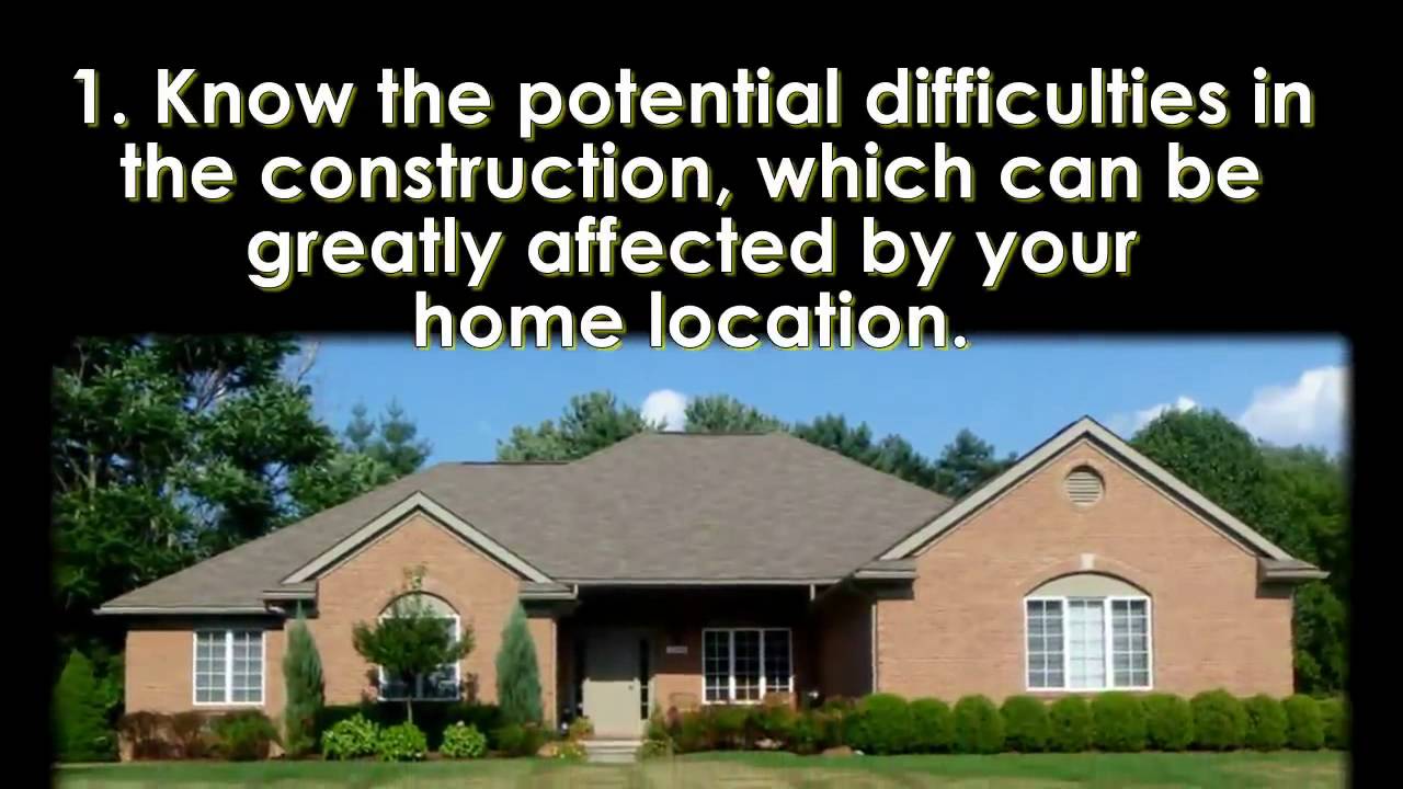 5 Essential Reminders of Building New Construction Livonia MI YouTube