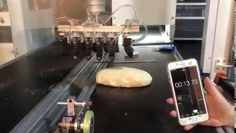 Robot Soft Gripper-dough grab speed test