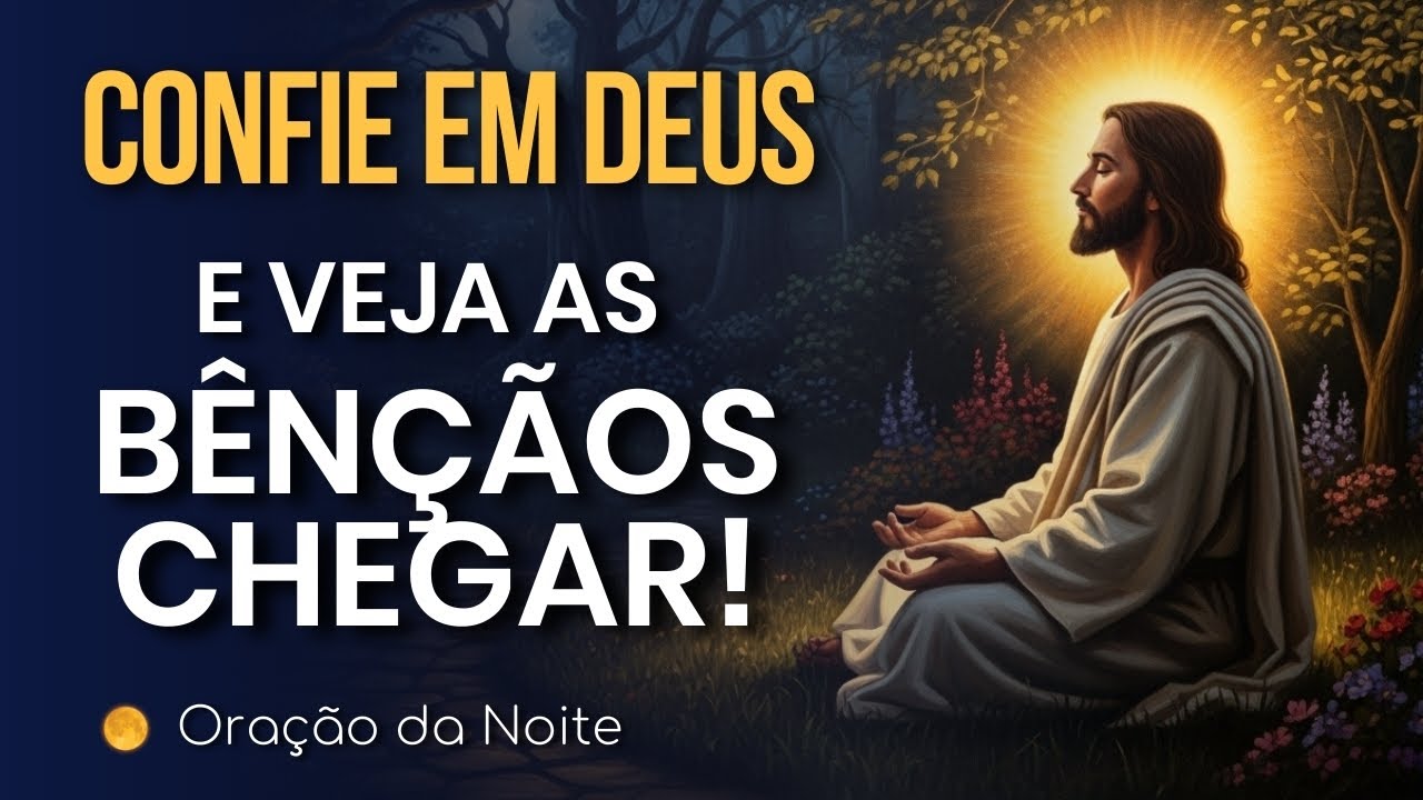 ORAÇÃO DA NOITE PARA DESCANSAR SEM CULPA E DORMIR PROFUNDAMENTE