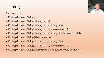 Uso de JDialog en NetBeans (1ª parte)