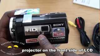 Sony Handycam with Projector HDR-PJ260V Unboxing & First Impressions