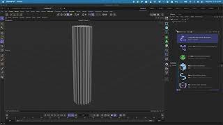 Create a Progressive Twist Deformer with Scene Nodes in Cinema 4D 2026.1