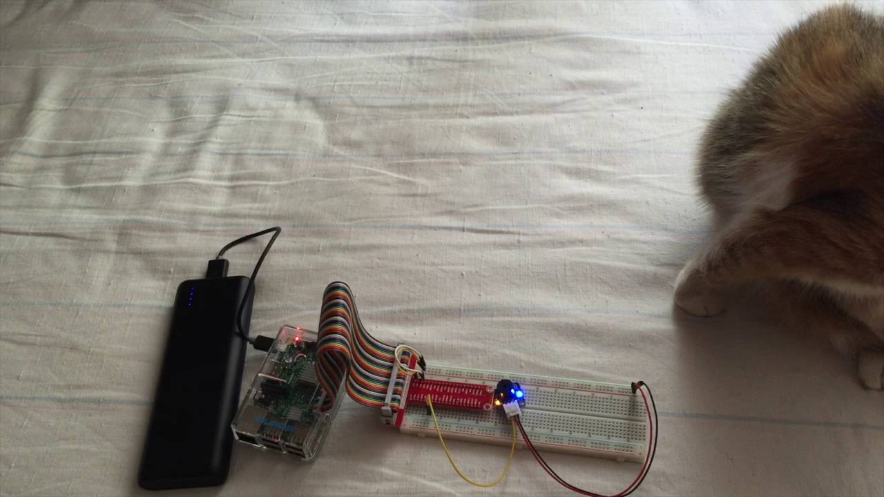 Popcorn Melody on Raspberry Pi with active buzzer - YouTube