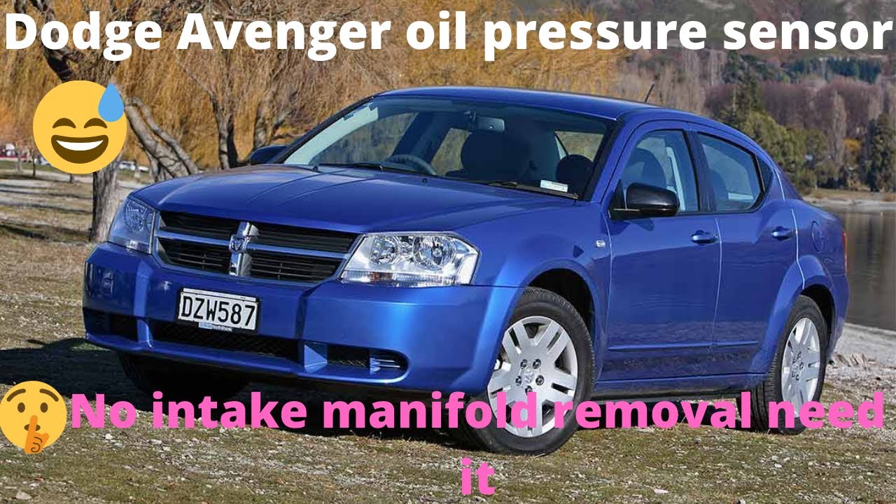 2010 dodge avenger oil pressure sensor (Spanish too) - YouTube