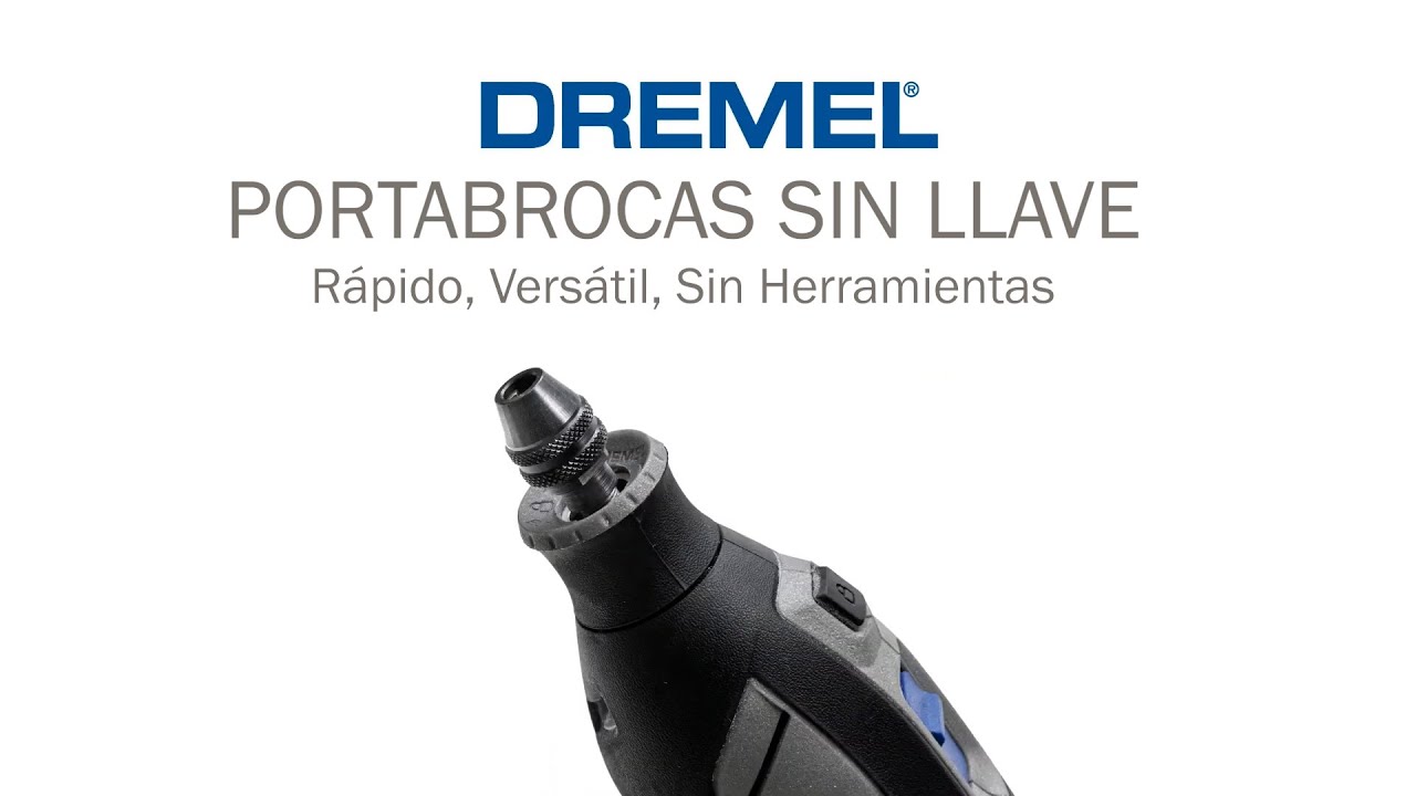 Como colocar Accesorios en el Portabrocas sin llave DREMEL 4486 