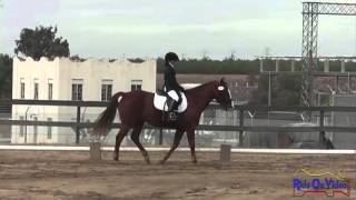 184D Mckenna Goodson Junior Intro Beginner Novice Dressage Ram Tap November 2012