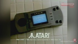 Atari Lynx Handheld System (1989) - Video Game Years History