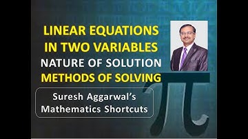 Two Methods ## Linear Equations ## Class X