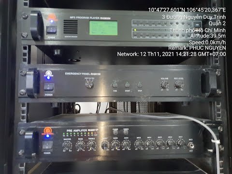 Video Hướng dẫn vận hành hệ thống loa thông báo RH Audio - youtube