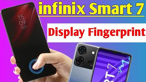 infinix smart 7 display fingerprint setting | how to set display fingerprint lock infinix smart 7