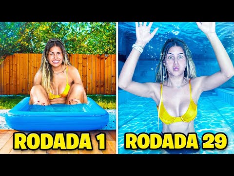 A CADA RODADA QUE PASSA A PISCINA FICA MAIOR !!!