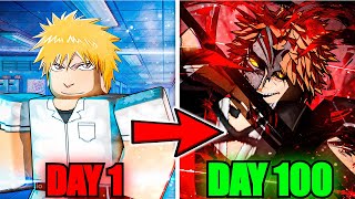 Spending 100 Days As True Vizard Bankai Ichigo Kurosaki In Type Soul...(Roblox) screenshot 5