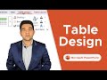 Table Design Settings in PowerPoint – Borders, Shading &amp; Styles