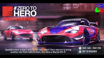 NFS™ No Limits - #ZEROTOHERO SPEEDHUNTERS [Day 4-Refine, Event 6] Mazda MX-5 (Speedhunters)