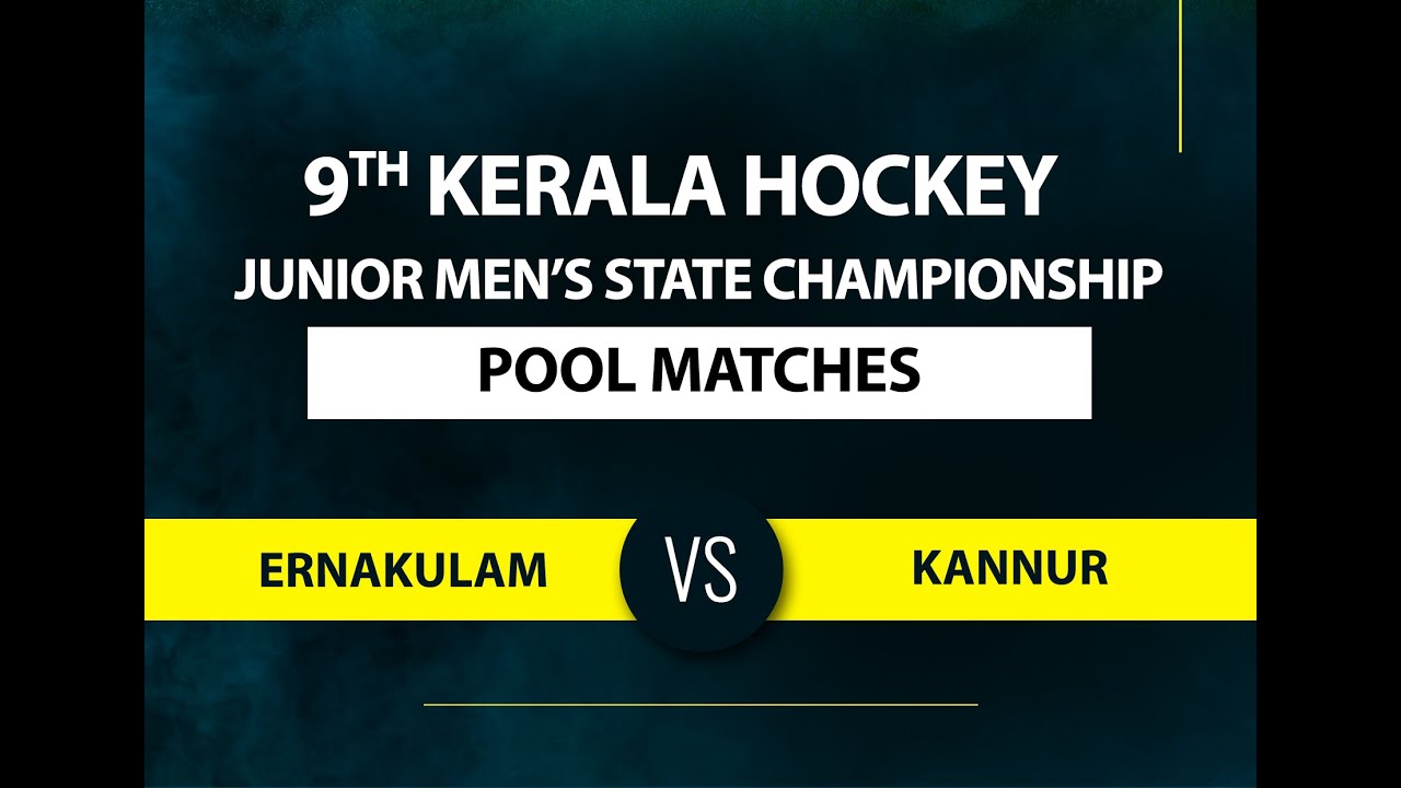 Kannur Vs Ernakulam | Highlights | 9th Kerala Hockey Junior Boys State Championship | Pool Match