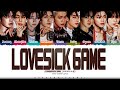 ZEROBASEONE Lovesick Game Lyrics 제로베이스원 Lovesick Game 가사 Color Coded Han Rom Eng