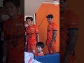 🧡選手入場前――#本多勇喜 選手に注目👀✨緊張するエスコートキッズにやさしい笑顔で声をかける姿☺️👏| 清水エスパルス公式