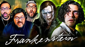 FRANKENSTEIN (2025) IS BEAUTIFUL! Movie Reaction • First Time Watching • Guillermo Del Toro