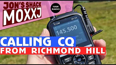 HAM RADIO: Calling CQ from Richmond Hill on 2 meters