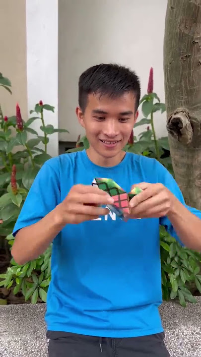 Dăm ba cóc ké mà đi khè anh hả 🤣 Su Hao play magic rubik #shorts