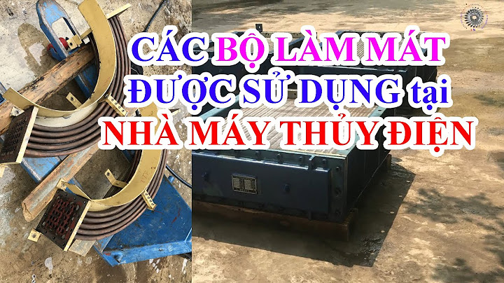 Cấu tạo máy phát thủy điện