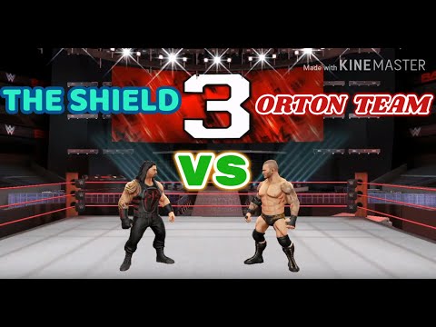 THE SHIELD VS ORTON TEAM
