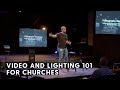 Videography and Lighting Tips for Church Live Streaming