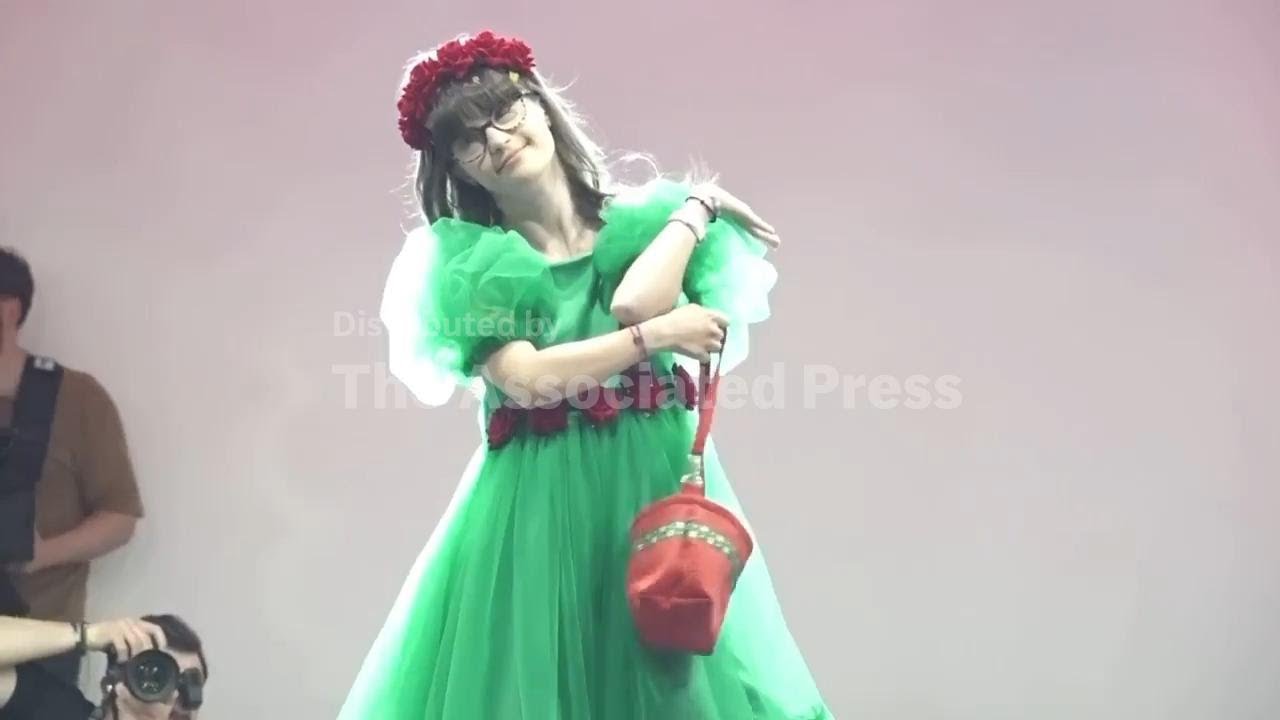 Dozens of models with Downs syndrome take to the catwalk at Bucharest ...