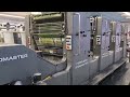 Heidelberg Sm-72 V 4 color offset Printing Machine.