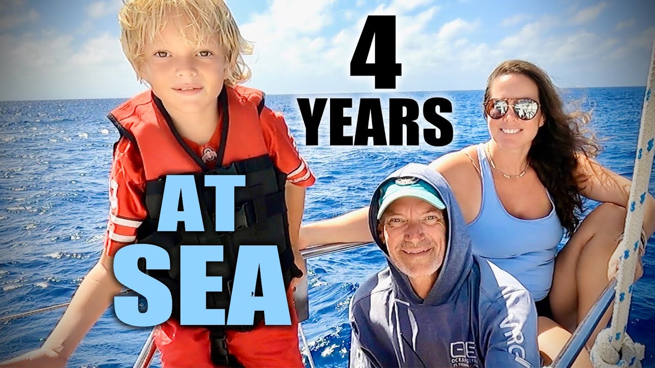 We LEFT THE RAT RACE for a LIFE AT SEA! – Classic Catamaran Restoration | SailAway 254