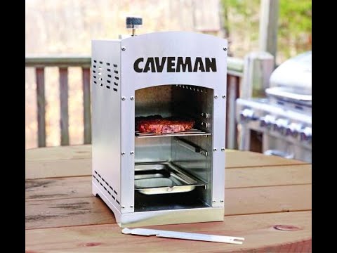 Using the Caveman Tabletop Steak Cooker 