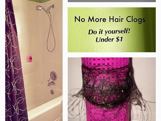 The Easy Way to Unclog Hair From Your Shower ⋆ Real Housemoms