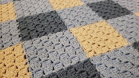 Part 4 - C2C Join as You Go Blanket Crochet Tutorial!