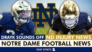 Drayk Bowen Just Told Notre Dame Fans EXACTLY What They Wanted To Hear + Irish Injury News