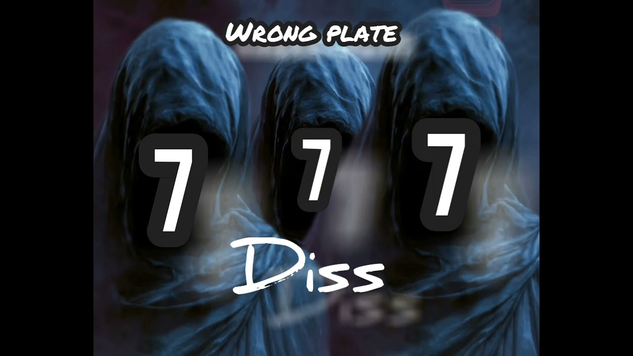 Wrong plate (