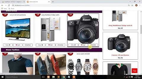 FULL SOURCE CODE AVAILABLE | E-Commerce Website PHP & MYSQL