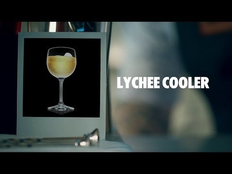 LYCHEE COOLER DRINK RECIPE - HOW TO MIX