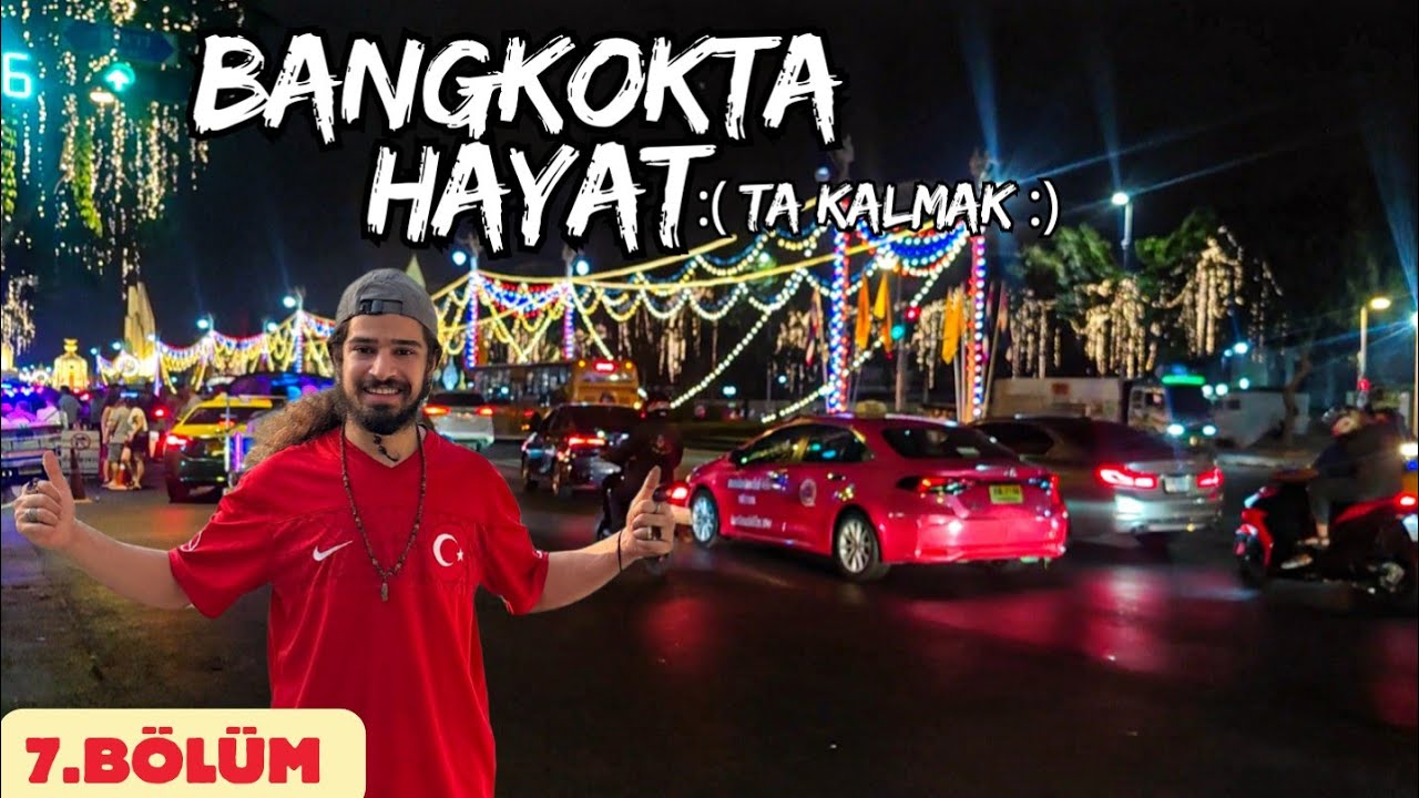 HIZLI ŞEHİR BANGKOKTA AYAK UYDURMAYA ÇALIŞIYORUM
