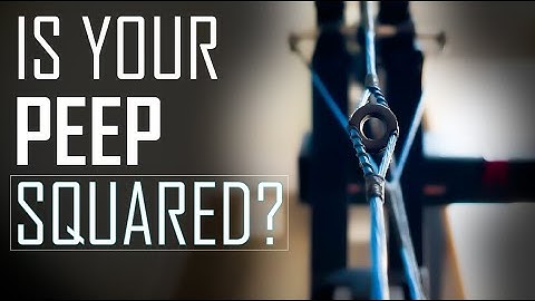 How to Fix Peep Alignment Issues | Pro Archery Tips