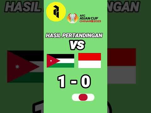 Hasil  Pertandingan Indonesia Vs Yordania ( 0- 1) 😭😭Gass Laga Selanjutnya lawan Nepal #timnasday