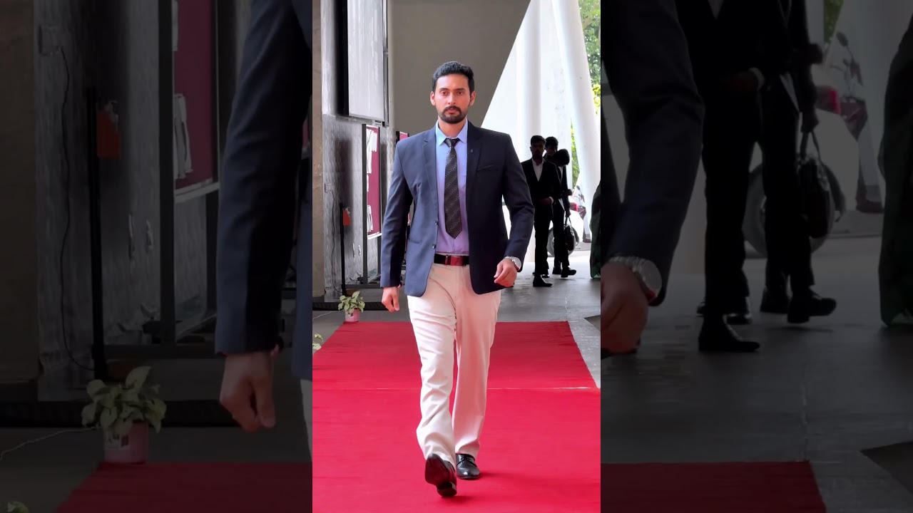 Striding in Style, Ready for the Corporate World! 💼✨