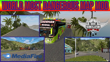 WORLD MOST DANGEROUS MAP MOD bus simulator indonesia/Bussid 3.7.1/ZM GAMING OFFICIAL #1000subscribe