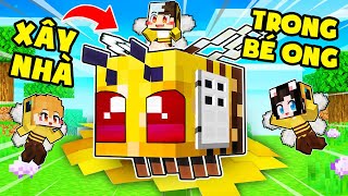 BUILD A HOUSE inside a Giant Bee Minecraft