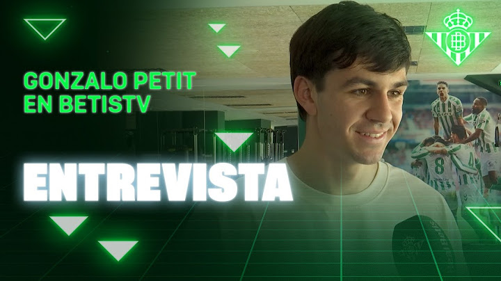 Las primeras palabras de Gonzalo Petit en el Real BETIS 📺💚 | ENTREVISTA | Real BETIS Balompié